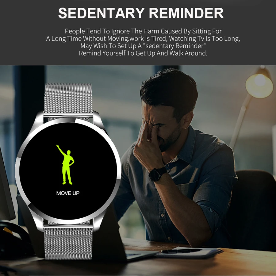 Умные часы SCOMAS Q9 для мужчин и женщин водонепроницаемые умные с тонометром