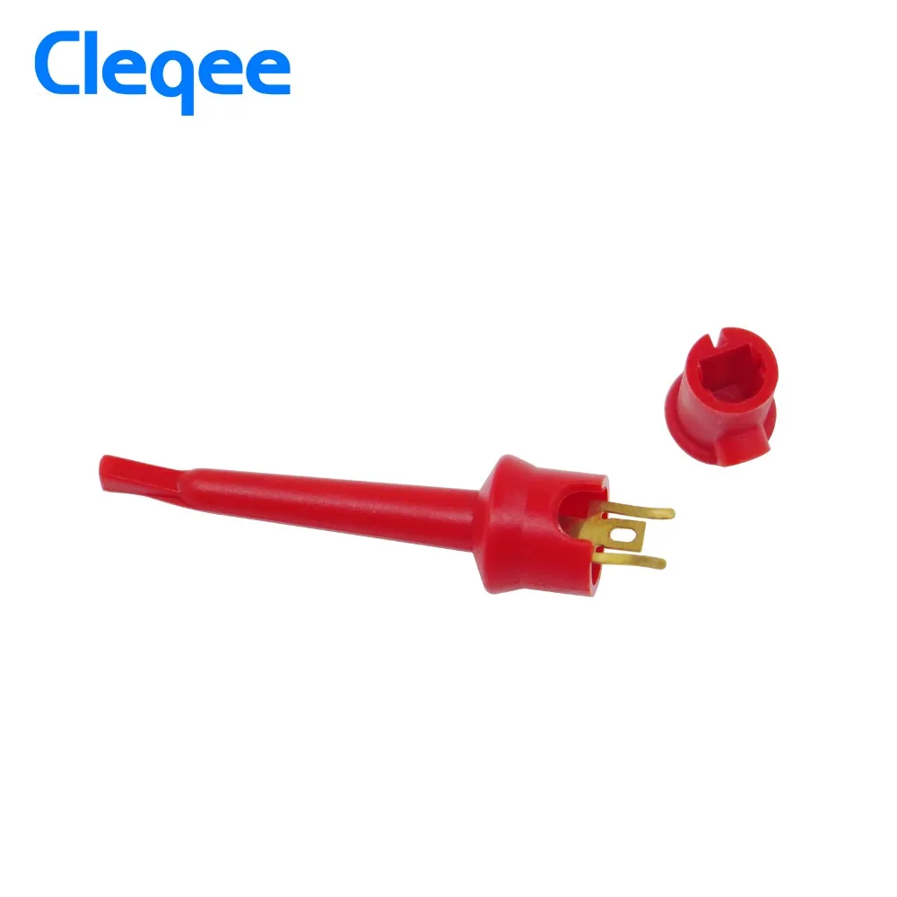 Cleqee P5002 10 шт. мультиметр хорошее качество тест крюк зажим провода комплект