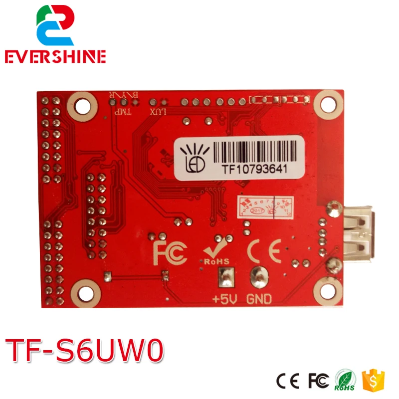 TF S6UW светодиодная карта управления Wi Fi + USB диск одноцветная и двухцветная