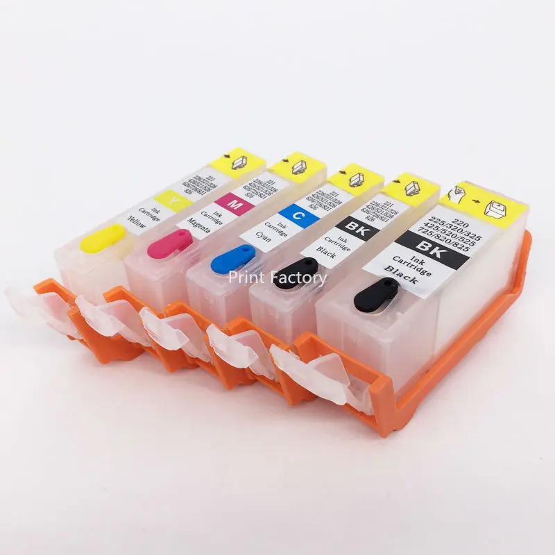 5 шт. PGI 425 CLI 426/PGI425 CLI426 многоразовый картридж с чипом для Canon IP4840 IX6540 MX884 MX714 MX894 MG8140