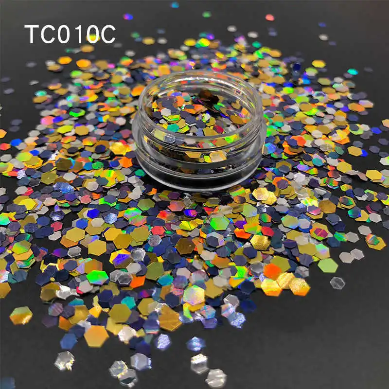 1g Новый 10 цветов 1 6 мм разноцветные блестящие туфли-лодочки на устойчивом