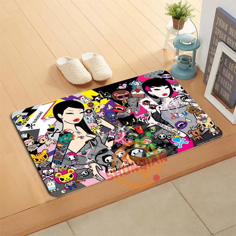 Пользовательский коврик Tokidoki коврики для ванной ног домашний декор комнаты