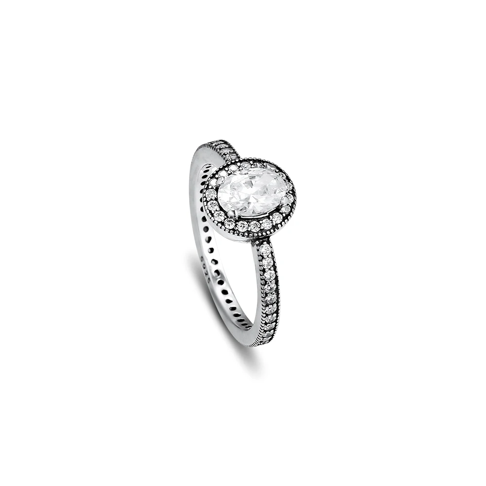 

CKK Silver 925 Jewelry Vintage Elegance Rings For Women Fashion Anniversary Gift Original Sterling Silver Ring