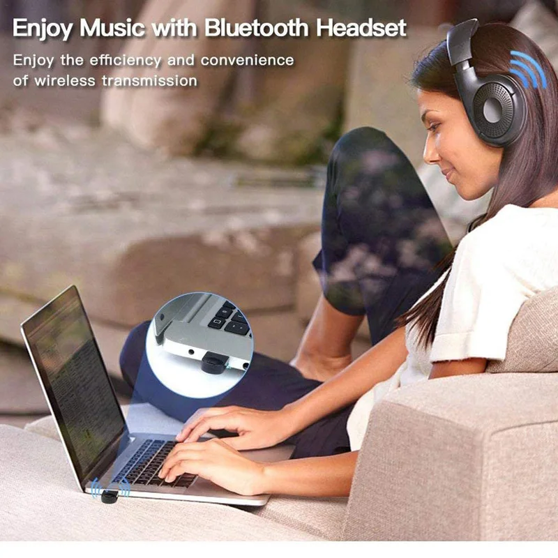 Беспроводной usb-адаптер Bluetooth 4,2 Bluetooth ключ Музыкальный звуковой приемник адаптер Bluetooth передатчик для компьютера ПК ноутбука