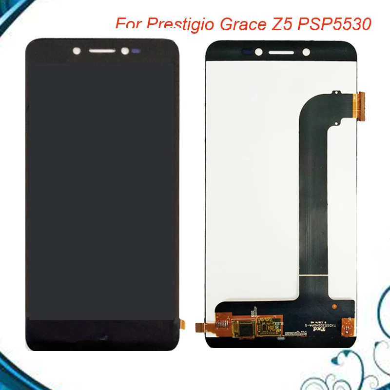 100% протестированный ЖК дисплей для Prestigio Grace Z5 psp 5530 duo psp5530 + кодирующий