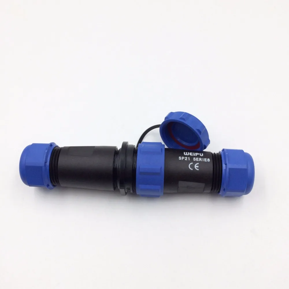 Weipu SP21 водонепроницаемый разъем IP68 2 3 4 5 7 9 12-контактный для кабеля SP2110 штекер и SP2111