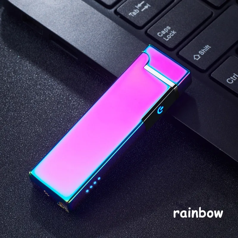 Тонкая ветрозащитная электронная сигарета usb плазменная зажигалка с