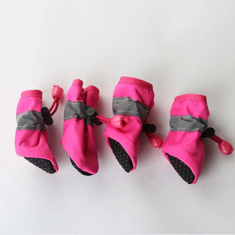 

Newest Dog Shoes Anti-slip Soft Rubber Bottom Convenient Loose Tight Clasp Breathable Fashion Reflective Pet Dog Cat Shoes 20E