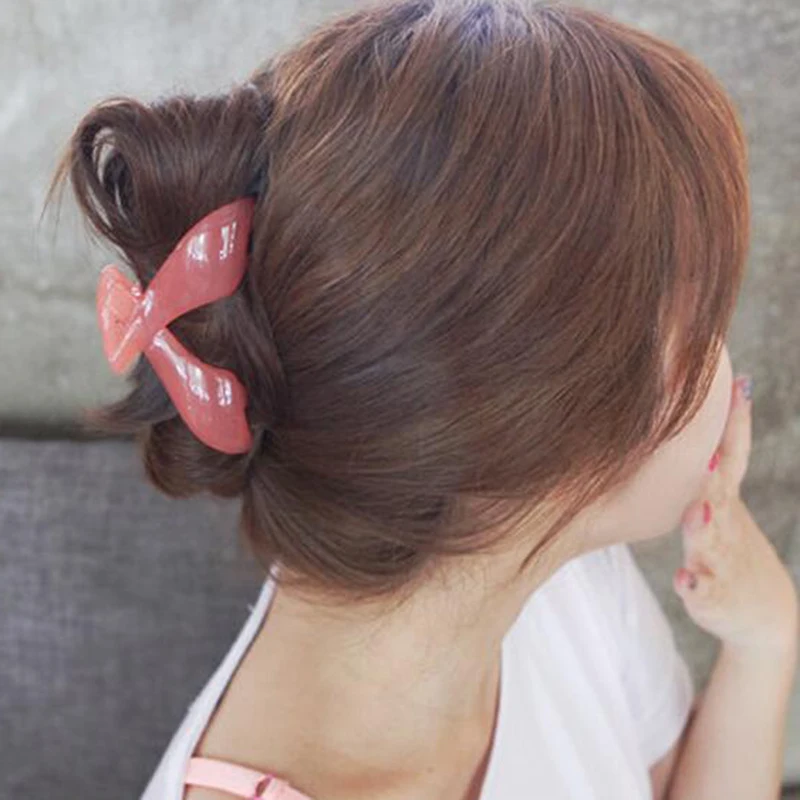 Женские заколки для волос 1 шт. модные карамельного цвета дешевые женские