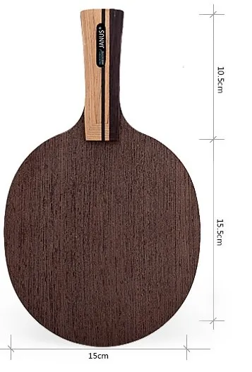 Long handle Высокое качество! JANUS куриное крыло дерево углеродное волокно Профессиональный 7 слоев Настольный теннис пол Настольный теннис ракетка - Цвет: Long handle