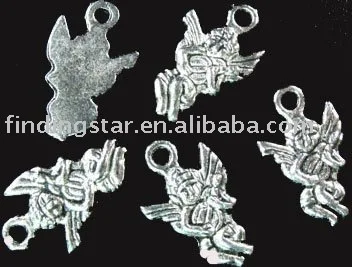 

FREE SHIPPING 360Pcs Tibetan silver cute ANGEL charms A441