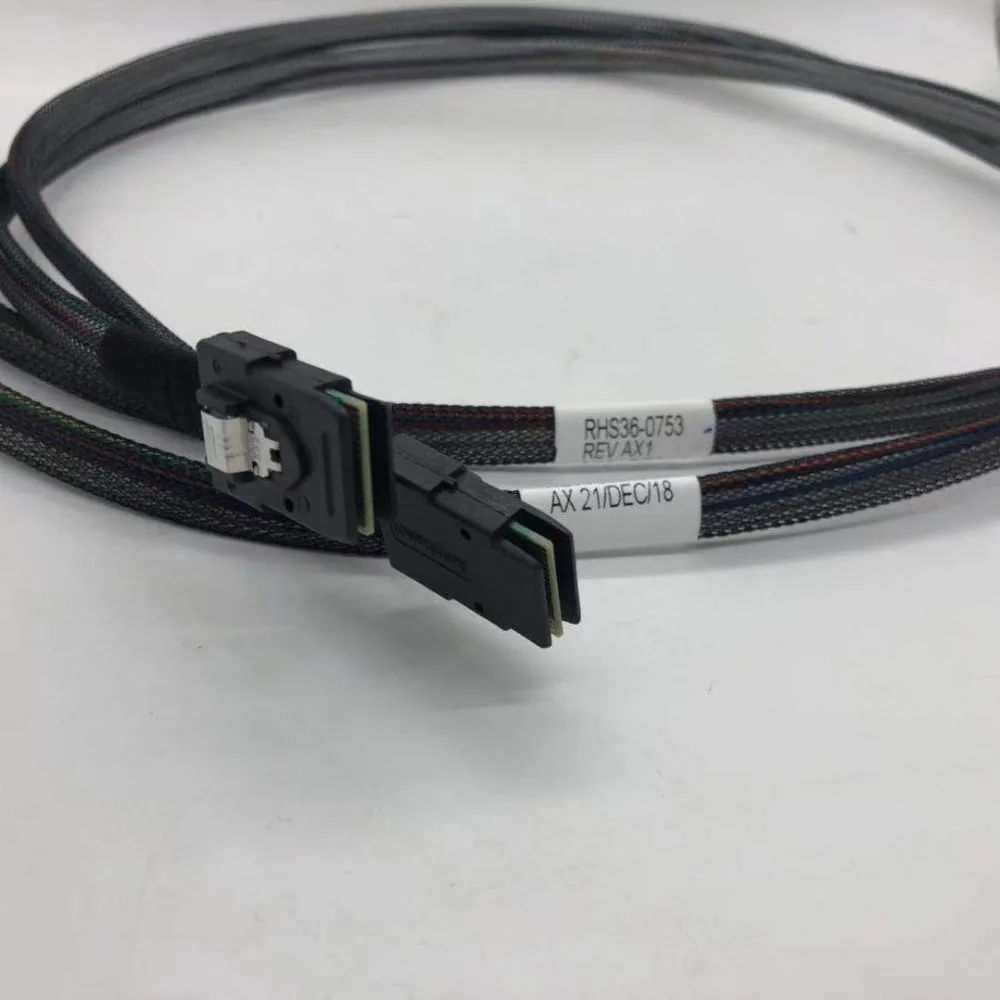 Amphenol RHS36-0753 SFF-8643 SFF8643 мини-SAS HD MiniSAS для SFF8087 SFF-8087 12 ГБ/сек. 6 RAID карты кабель 100 см |