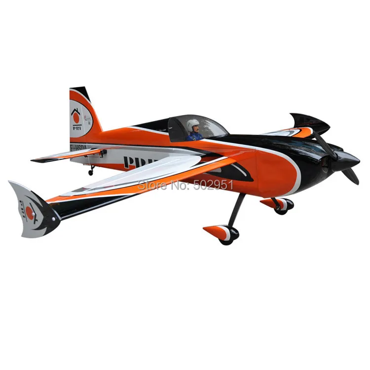 Slick 91 дюймовый 60CC бензиновый двигатель самолета/модель самолета с дистанционным