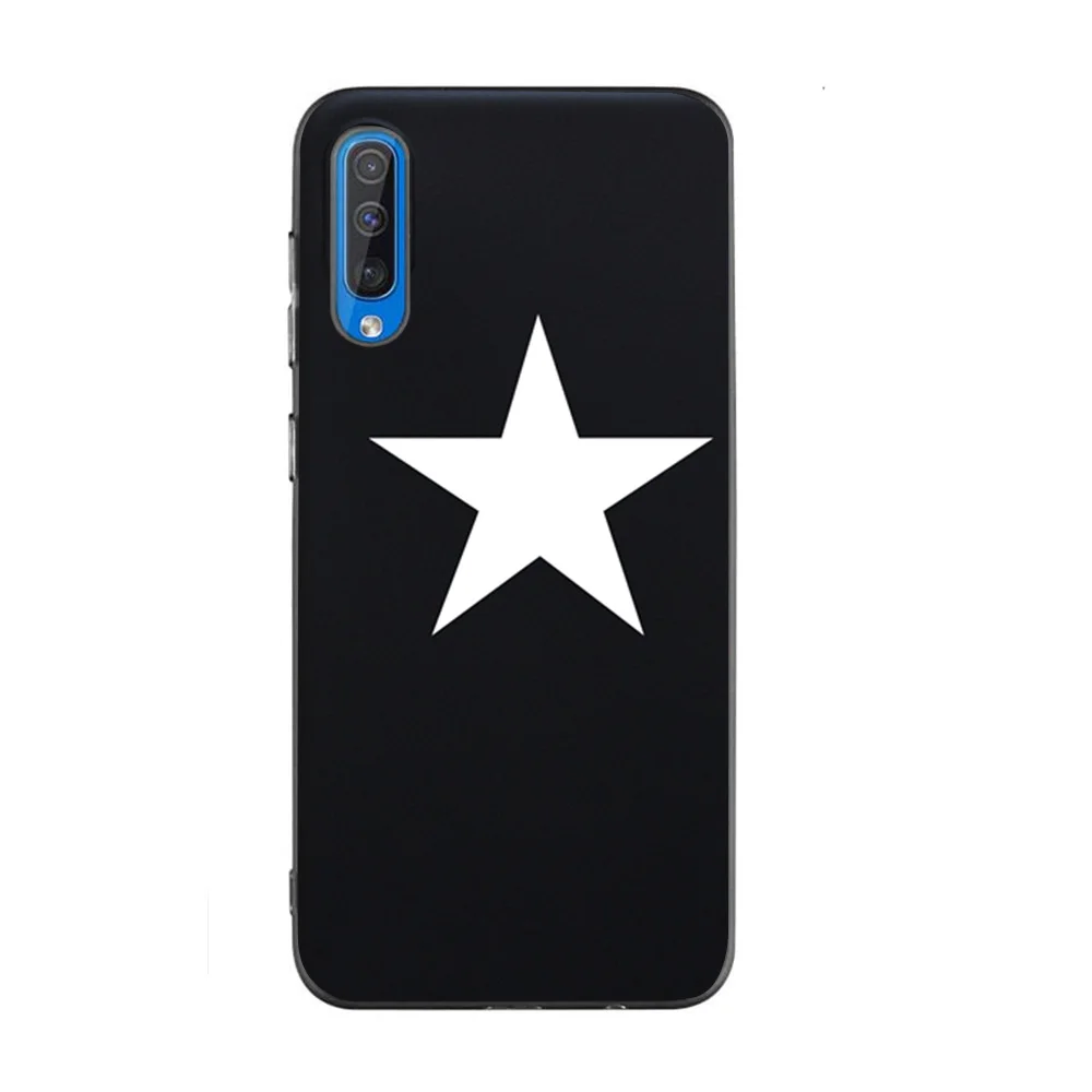 For Samsung Galaxy a8 2018 case Silicon Line Art A50 Cover Protector A7 A30 S10 Plus Lite cover |
