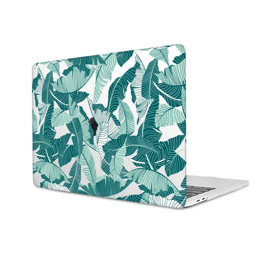 Чехол для ноутбука Apple MacBook Air Pro retina 11 12 13 15 для mac book New Pro 13 15 с сенсорной панелью 3D тисненый чехол с цветами - Цвет: J040
