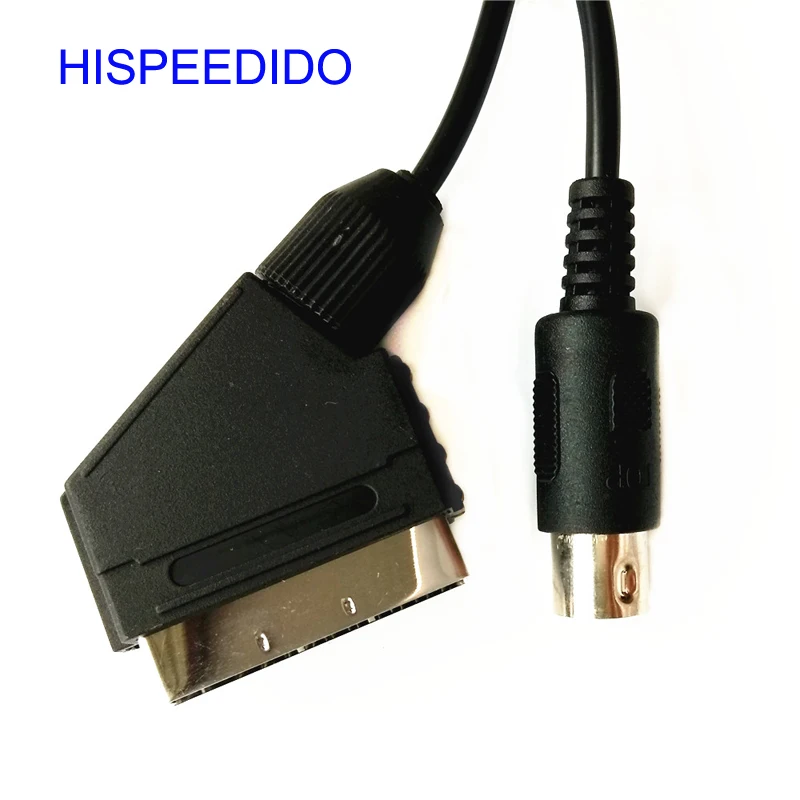 HISPEEDIDO 1.8m RGB Scart Cable for Sega Mega Drive 1 MD1 RGB cable cord Sega Genesis 1 Console images - 6