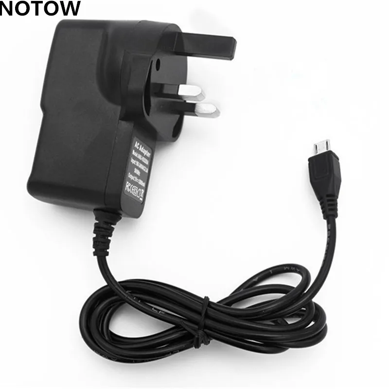 Штепсельная Вилка NOTOW UK 5 В 2 А Micro USB настенное зарядное устройство адаптер питания
