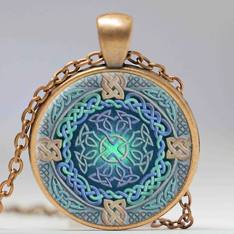 Винтажное ожерелье с ручкой из хны ювелирные изделия Индии йоги лотоса цветения