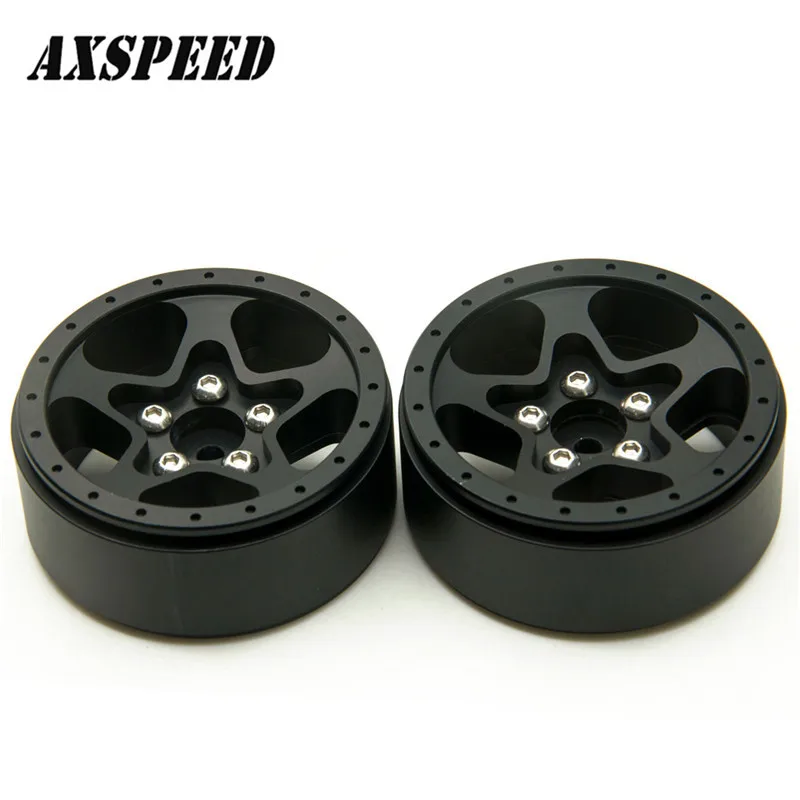 4х Сплав RC 1/10 1 9 дюйма beadlock гусеничные диски для SCX10 CC01 D90 D110 радиоуправляемая часть