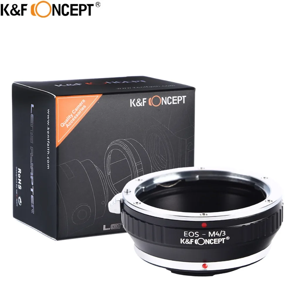 K & F кольцо адаптер для объектива камеры Canon EOS EF Micro 4/3 Olympus P2 PL1 Panasonic G1 G2|micro 4/3|olympus