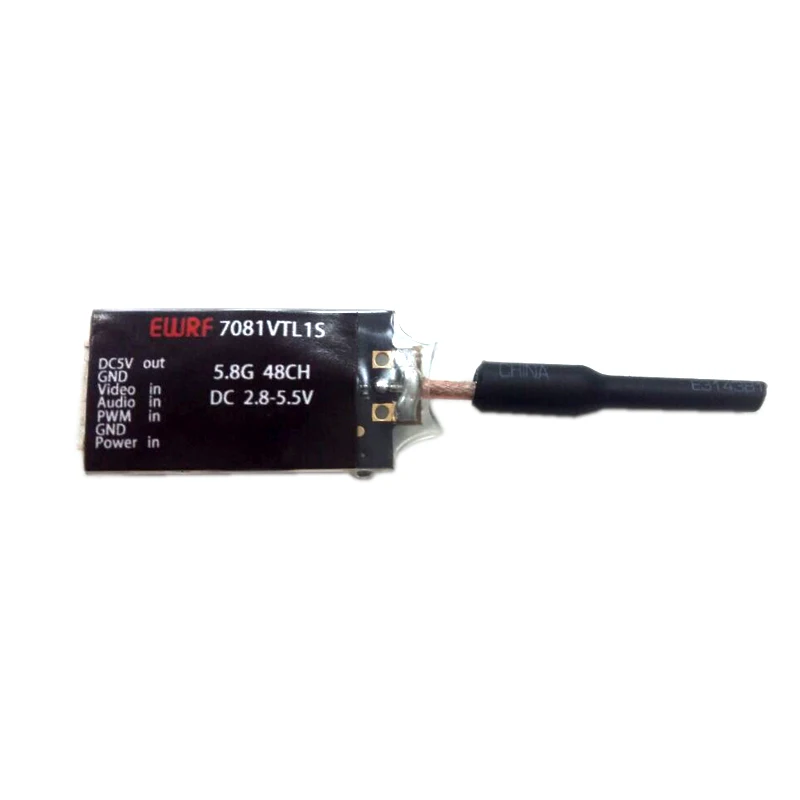 LEACO 7081P DC 2 8 V 5 1S 8G 25mW 48CH FPV AV передатчик Mini VTX для радиоуправляемого дрона|Детали и