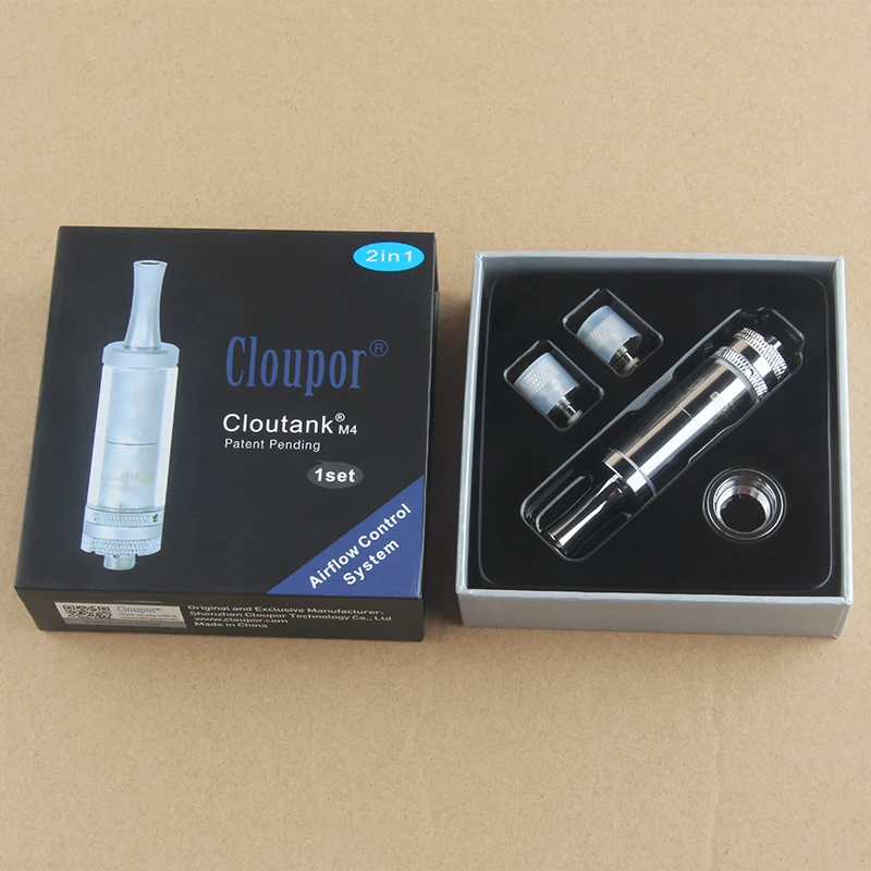 Кингфиш сloupor сloutank M4 e cigarett vaporizador сухой травы катушки испарителя 2 в 1 комплект Pyrex