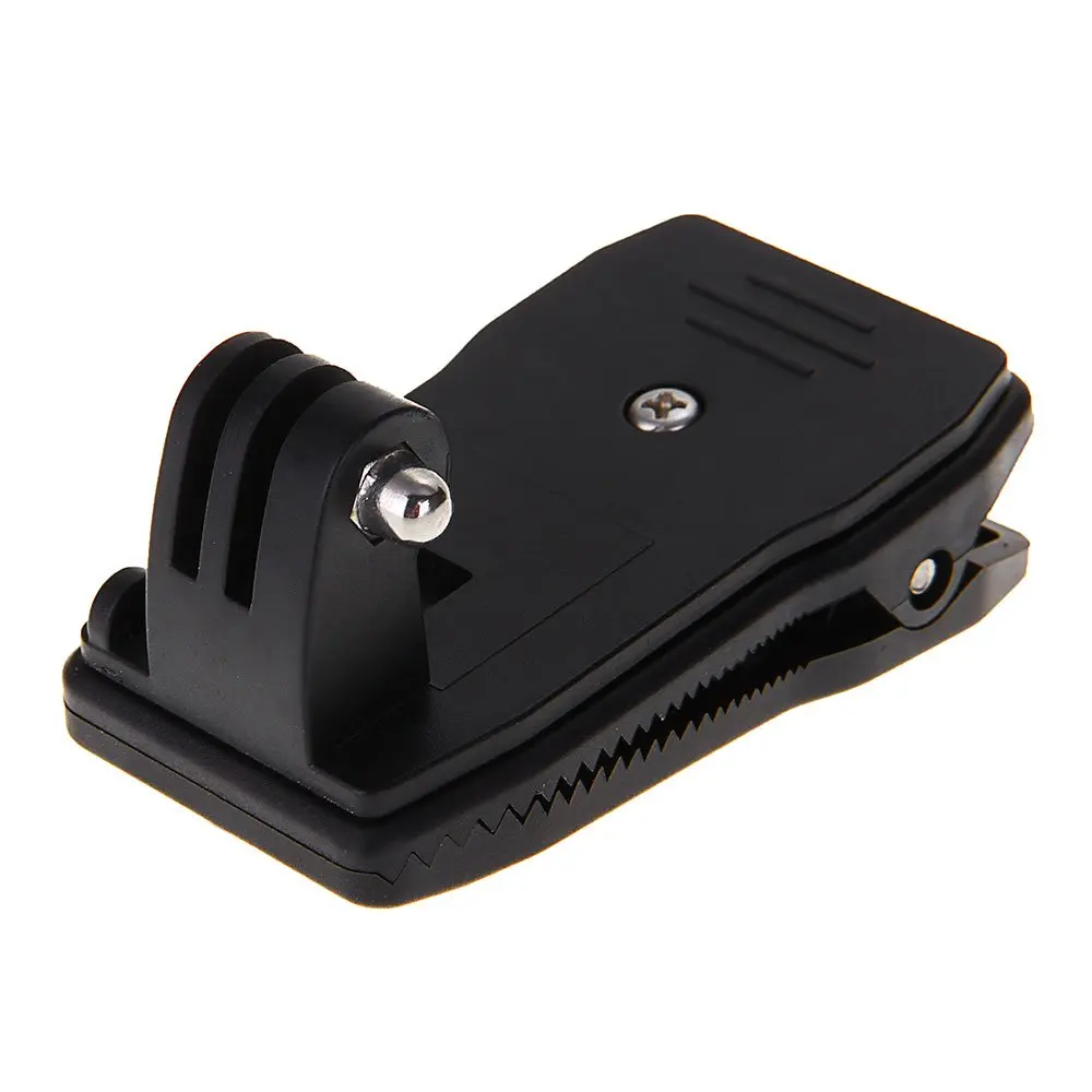 

360Rotary Quick Release Backpack Rucksack Hat Clip Clamp Mount for GoPro Hero
