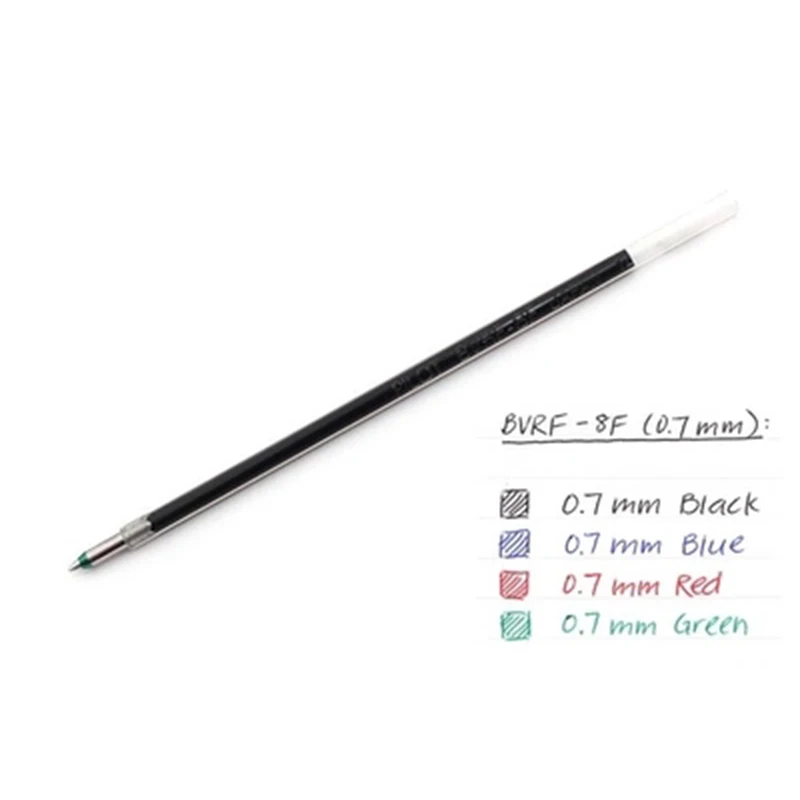 Pilot BVRF 8F 6pcs/lot Acro Ink Ballpoint Multi Pen Refill 0.7 mm Black/Blue/Red/Green For Dr. Grip|multi pen refills|multi ink penpen pilot |