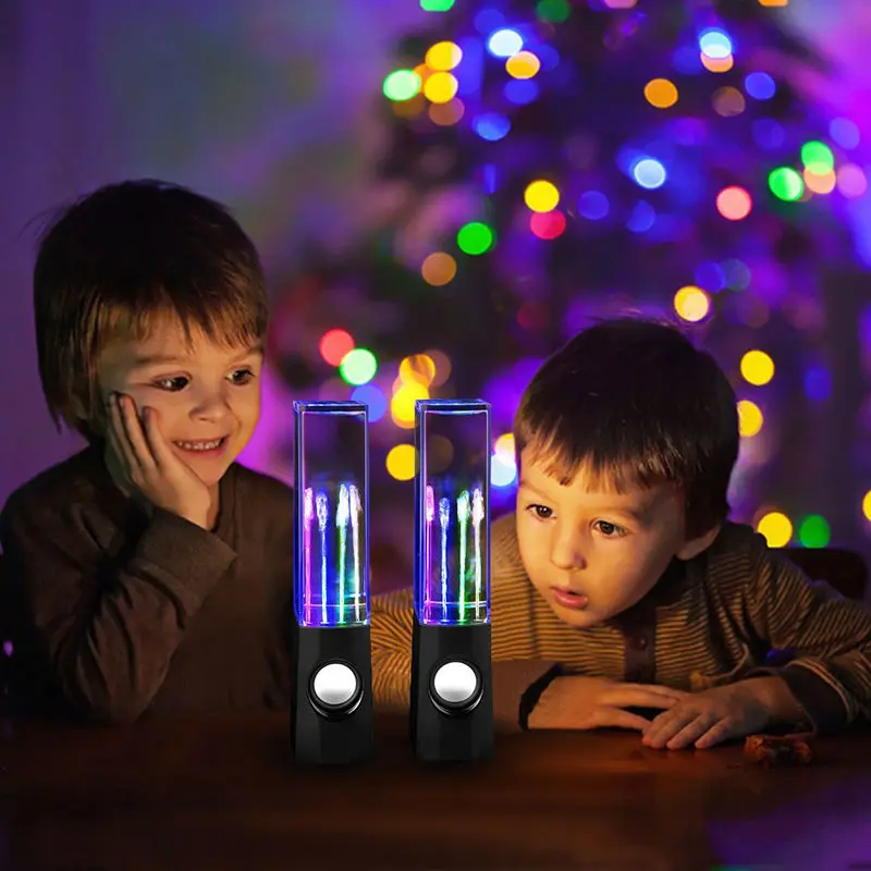 Портативный Hi Fi коробки водясветодио дный ная Колонка светодиодная вспышка