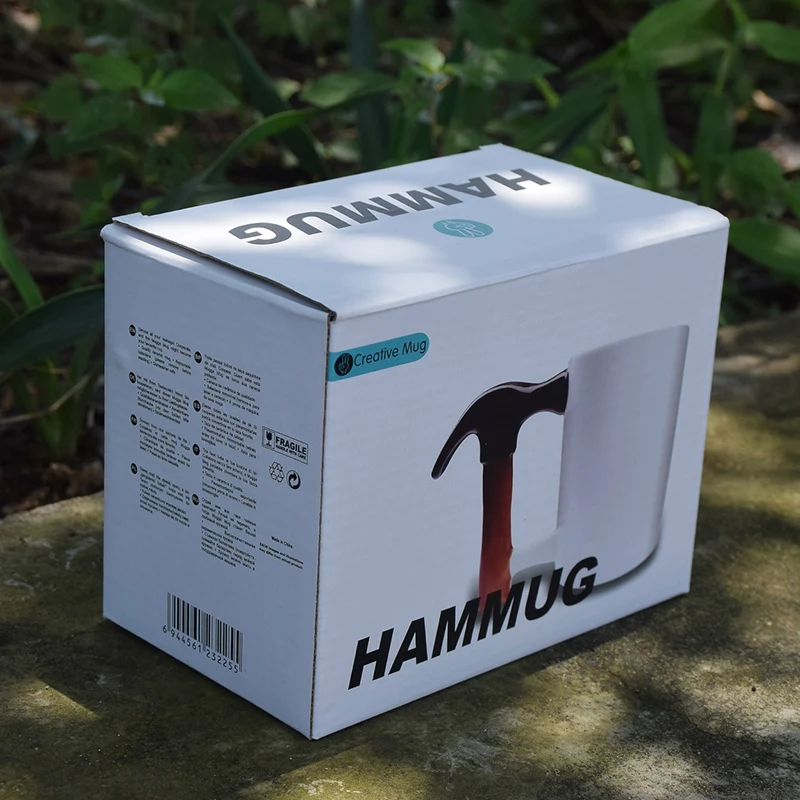 Креативная забавная керамическая утренняя кружка молоток стильные керамические