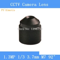 puaimetis cctv lenses 1 3mp 13 hd 3 7mm surveillance camera 97 degrees infrared m7 lens thread
