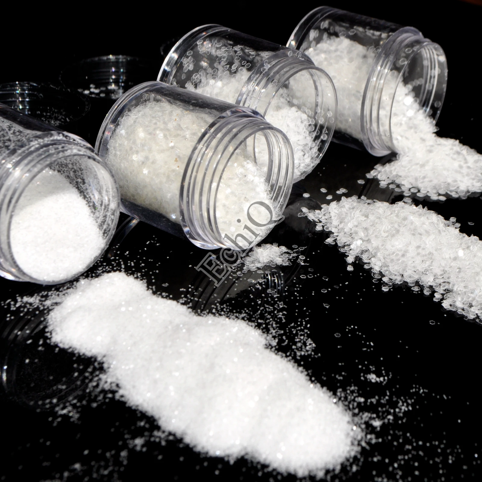 5 г/кор. акриловый шестигранник для ногтей Блестящий Порошок ясный Белоснежка