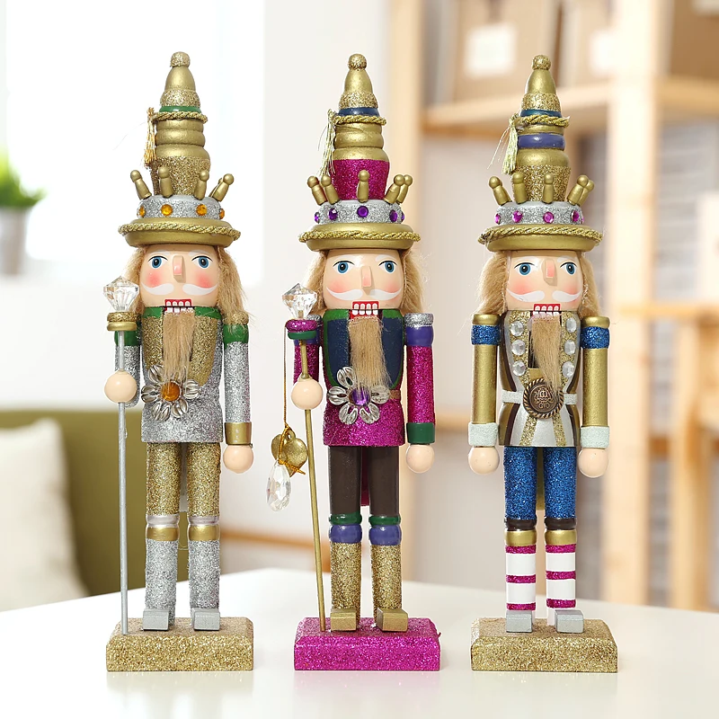 Бесплатная доставка 30 см 3 шт./лот король-гайковёр украшения чистый ручной