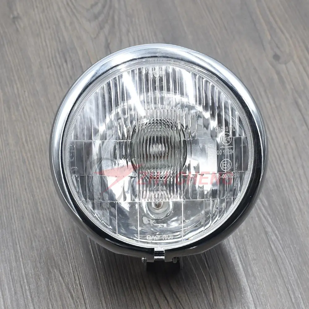 Модифицированные металлические фары 5 45 дюйма передняя фара для Harley XL 883 1200 X48 Steed