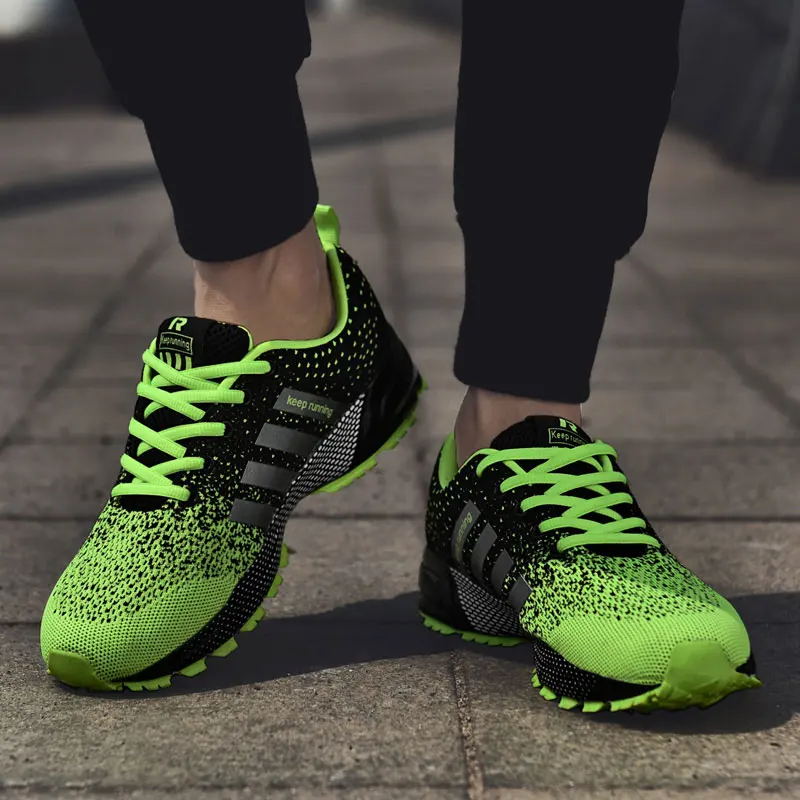 Спортивная обувь для бега весна-лето 2019 дышащие мужские кроссовки Zapatillas Hombre Deportiva