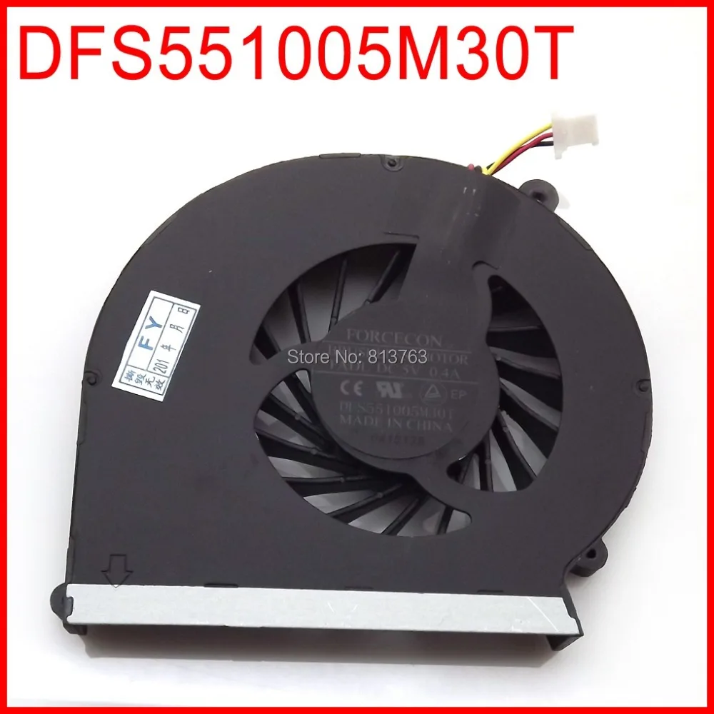 DFS551005M30T FADL 646181-001 646183-001 охлаждающий вентилятор для HP Compaq CQ43 G43 CQ57 G57 430 431 435 436 630 635 Вентилятор охлаждения процессора