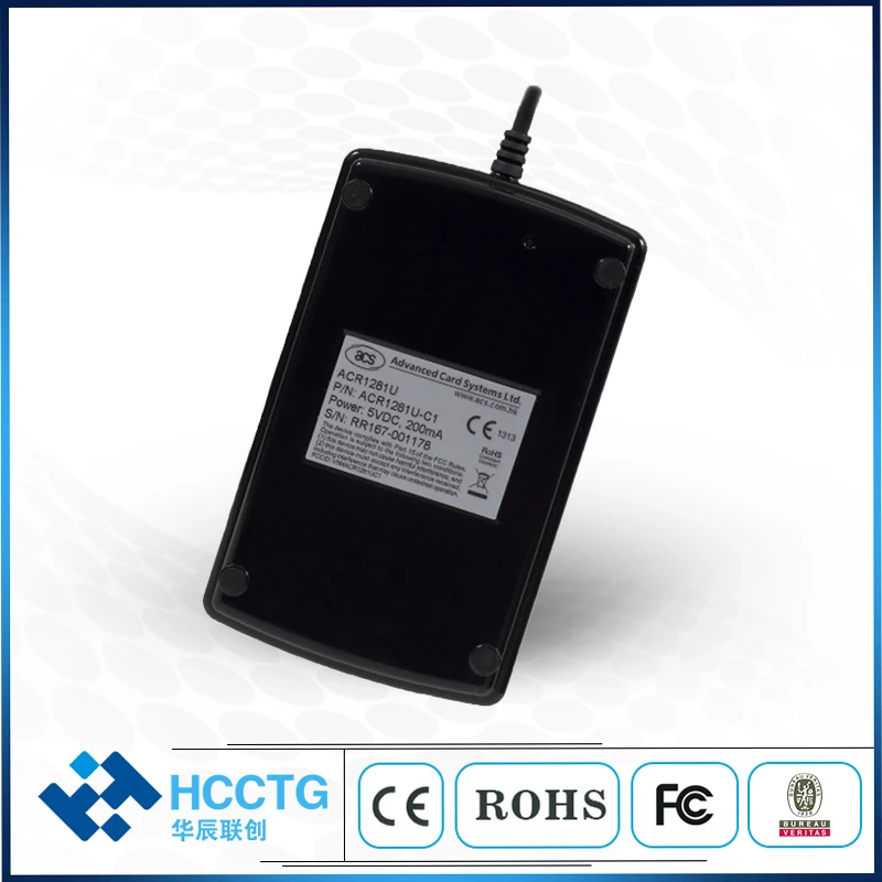 Двойной интерфейс USB NFC + IC чип планшетный ПК ISO 7816 смарт кардридер ACR1281U