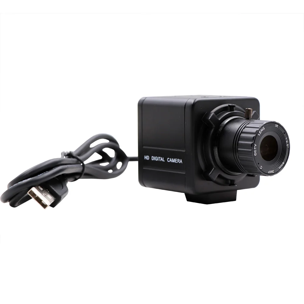 CS крепление ручной фиксированный фокус Aptina AR0130 1.3MP USB камера с алюминиевой