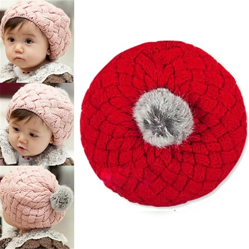 Детские hat дети детские фото реквизит шапочка, искусственного меха кролика gorros bebes крючком шапочка малышей cap для 4 месяцев-3 лет девушка
