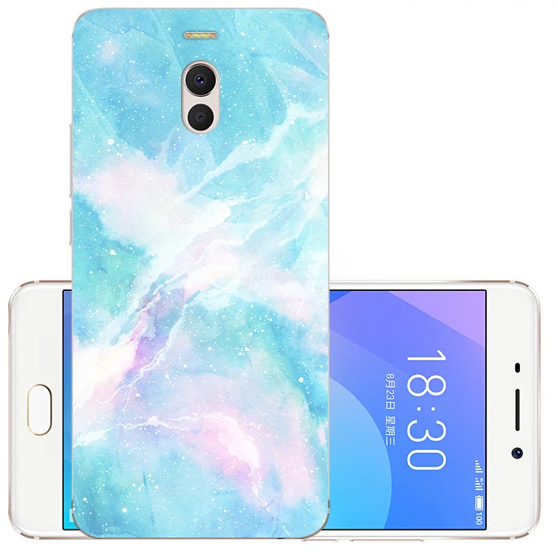 Fanatu ТПУ Meizu M6 Note M721H силиконовый чехол для телефона 5," Meizu M6 Note Мягкий защитный чехол для задней панели m 6note чехол с изображением цветов - Цвет: LDL
