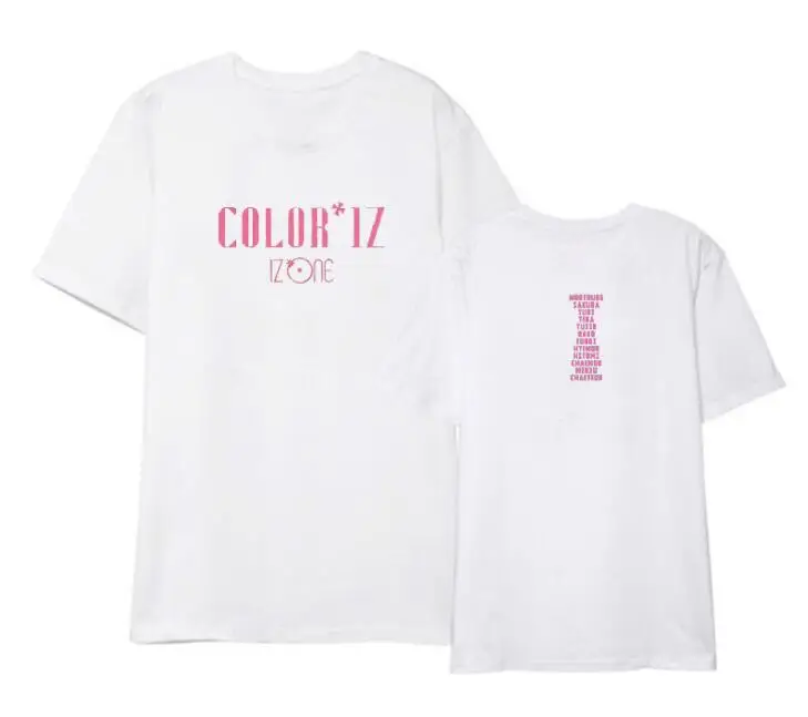 Футболка Izone debute album colorz футболка унисекс с круглым вырезом и коротким рукавом 9