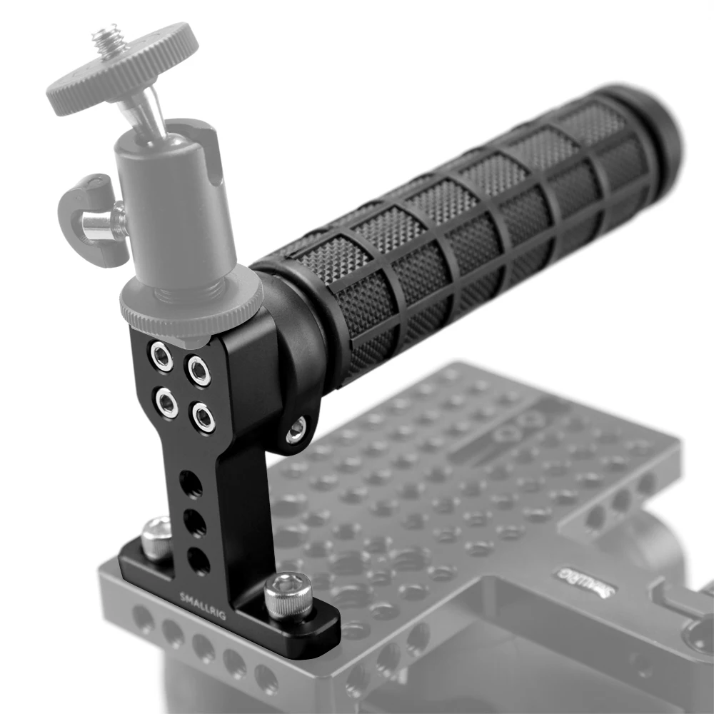 SmallRig для DSLR камеры Топ рукоятка с холодным башмаком Крепление камеры клетка видеорегистратор с экраном стабилизирующая Верхняя ручка(резина)-1446