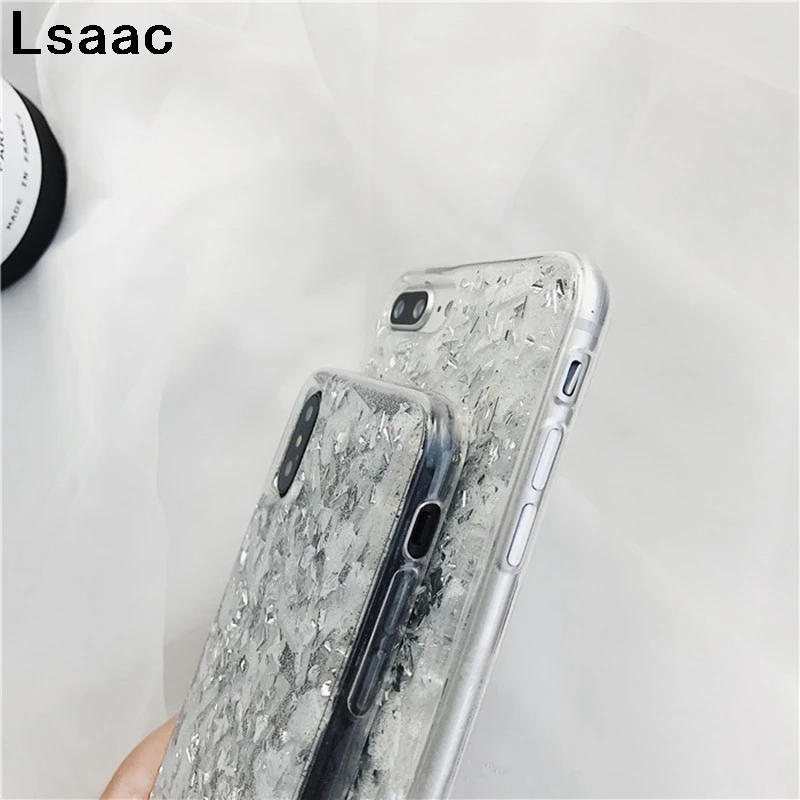 Модный чехол для телефона с раковиной iphone X XR XS MAX 11 Pro 6 S 7 8 Plus задняя крышка