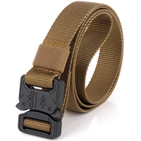 swat combat safety knock off tactical belt men military equipment heavy duty ru us army belts metal buckle nylon waistband 2 5cm