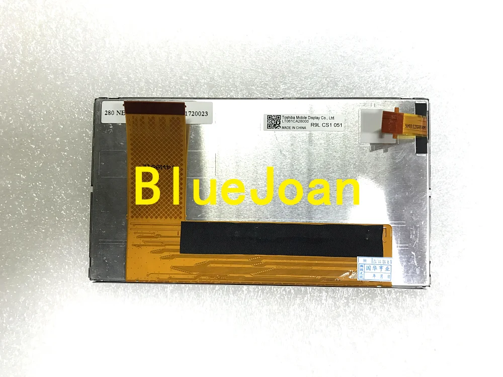 Оригинальный Новый 6 дюймов LT061CA28000 LT061CA40200 TFT ЖК-дисплей модуль для автомобиля GPS