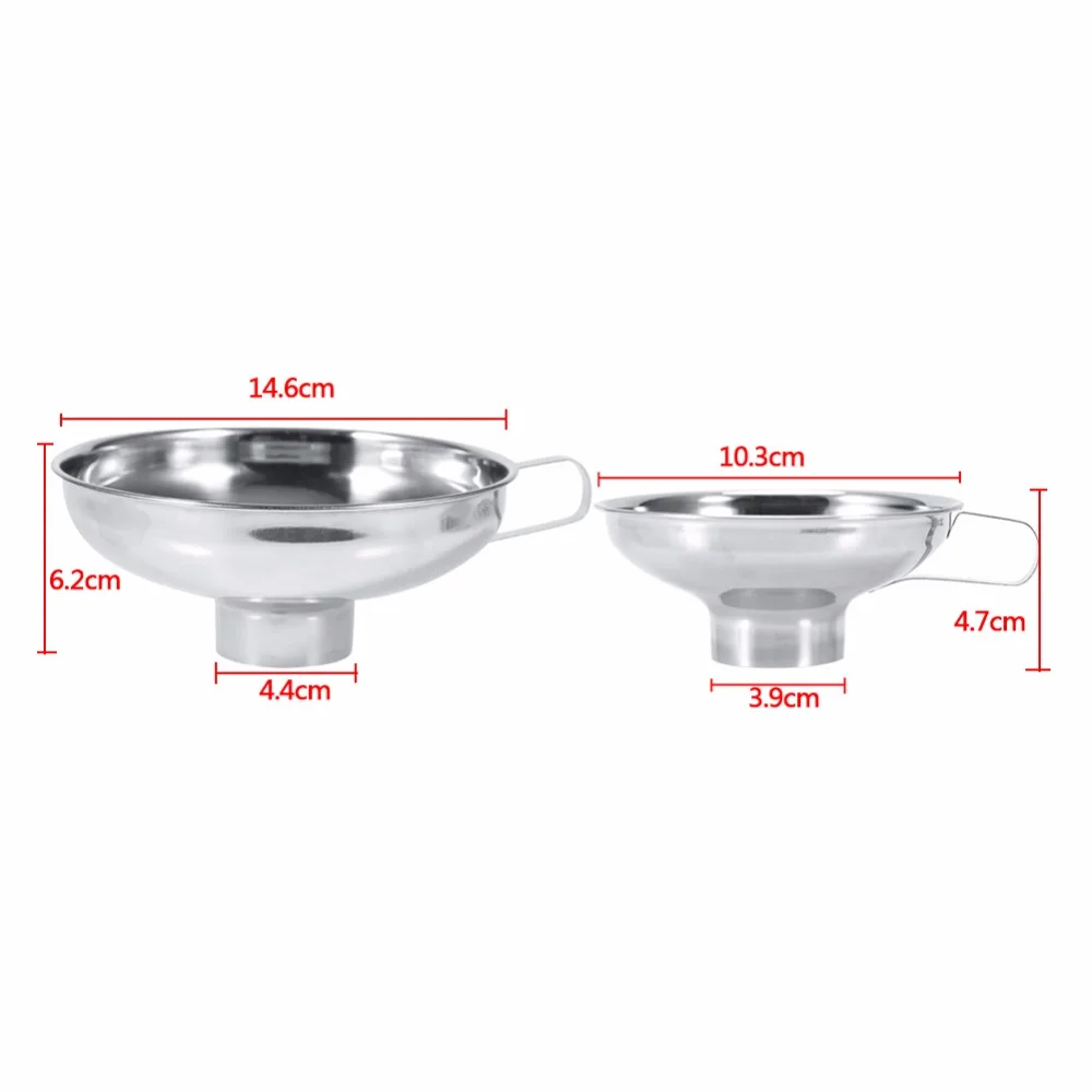 Столовая приманка из нержавеющей стали с широким горлышком воронка резервуаром