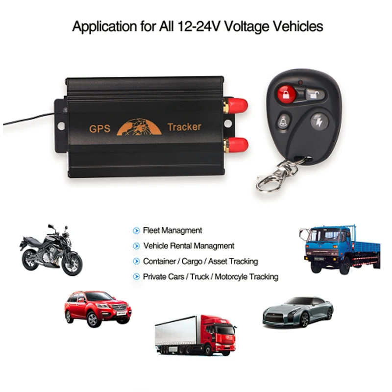 Автомобильный GPS-трекер COBAN TK103B GSM/GPRS/GPS устройство слежения с дистанционным