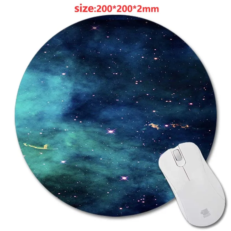 

Wholesale 200*200*2mm Star Customized Rectangle Non-Slip Rubber 3D Printing Gaming Rubber Durable Notebook Roundmouse pad