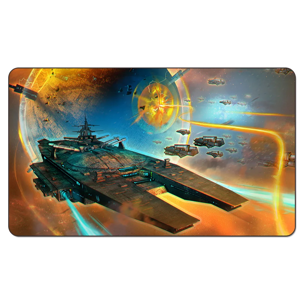Star Realms Card Playmat) игровой коврик для карт Dupont Star Custom Big Anime Wars коврик для мыши настольные игры игровой коврик сумка для хранения - Цвет: Красный