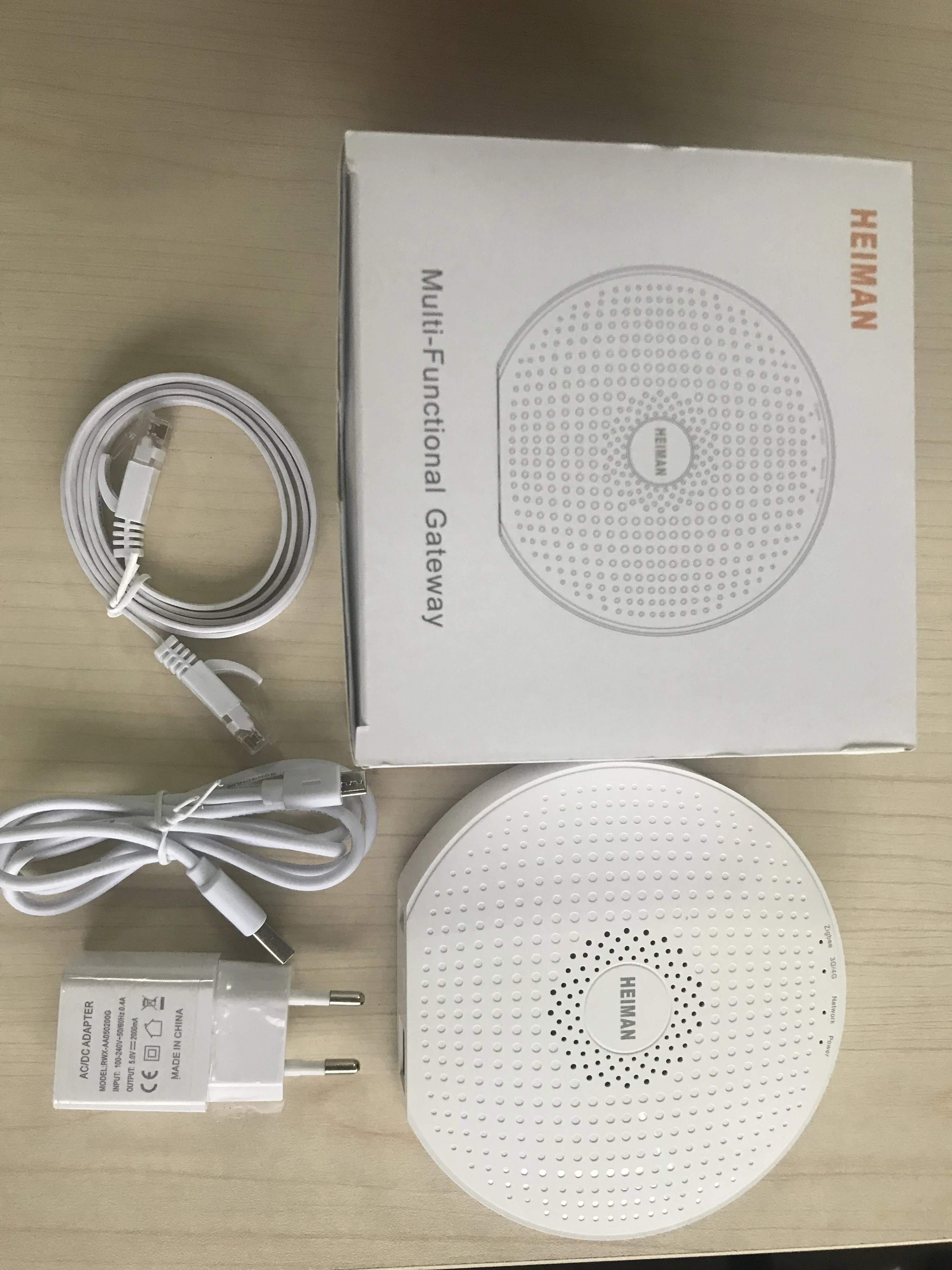 Heiman многофункциональный смарт-шлюз Zigbee своевременное снятие руки беспроводной Zigbee концентратор управления с помощью Smart Zone IOS Andriod App